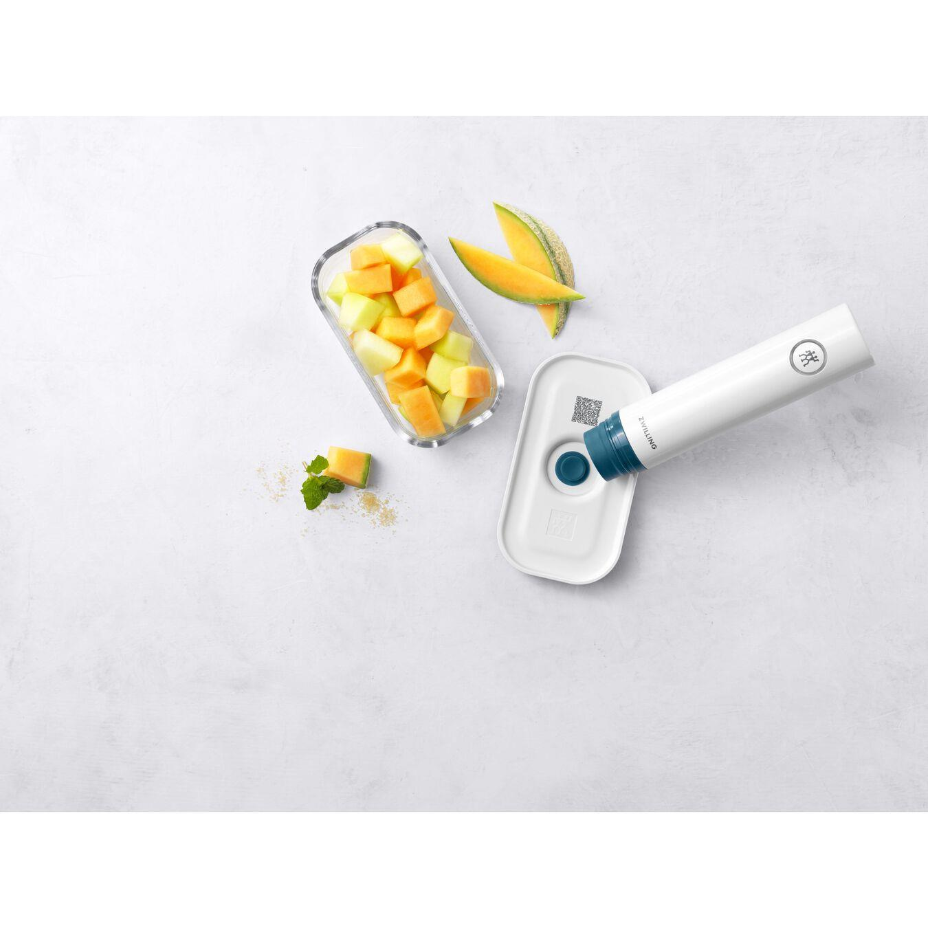 ZWILLING Fresh & Save Vakumlu Saklama Kabı S Borosilikat Cam Akdeniz Mavisi - 368013010