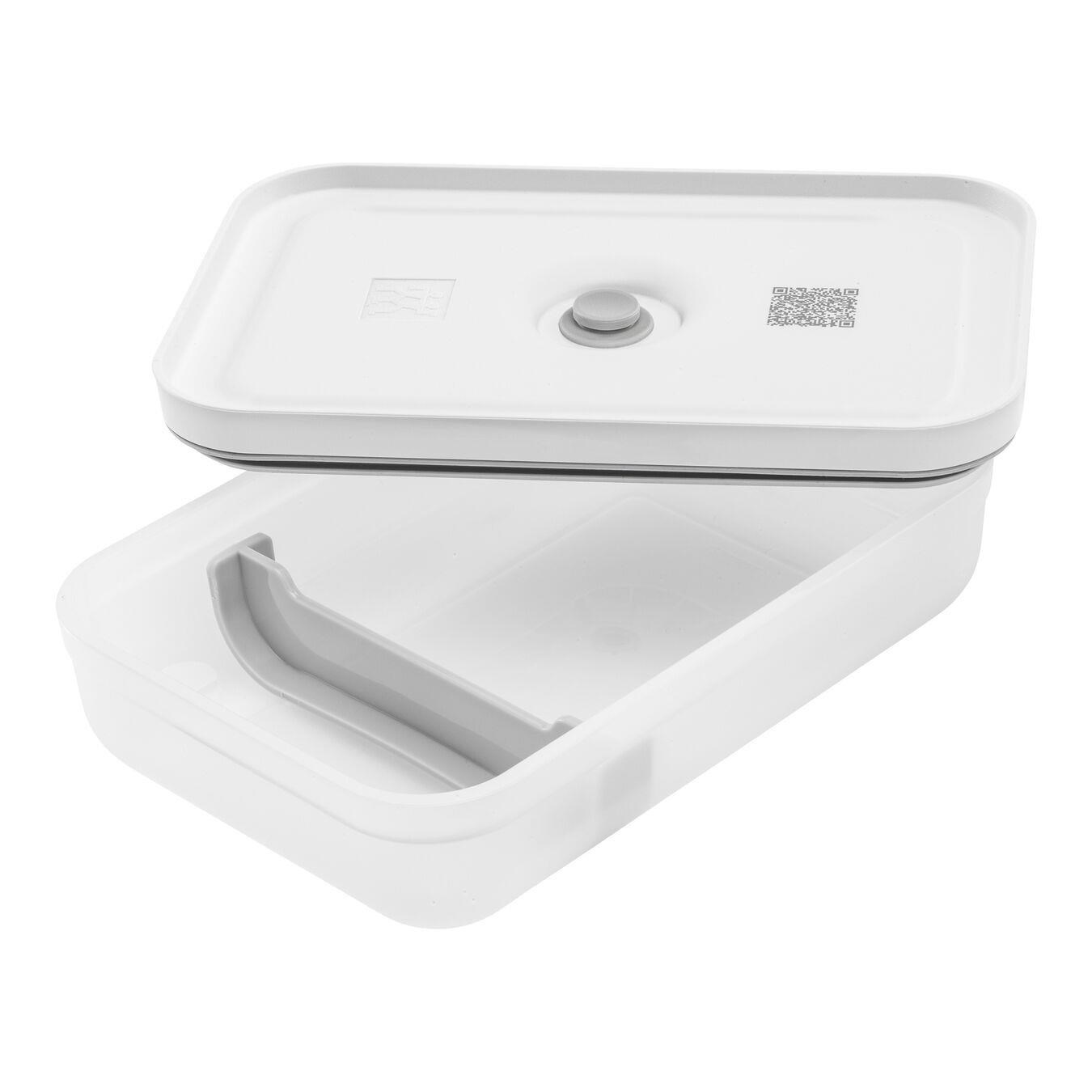 ZWILLING Fresh & Save Vakumlu Yemek Taşıma Kabı L Düz Plastik Yarı Şeffaf-Gri - 368013210