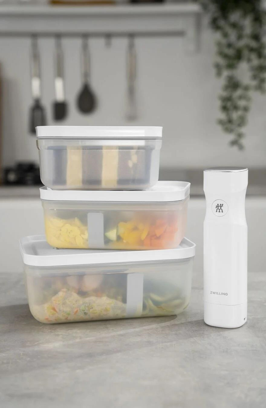 Zwilling Fresh & Save Vakumlu Yemek Taşıma Kabı S Plastik Yarı Şeffaf-Gri - 368013190