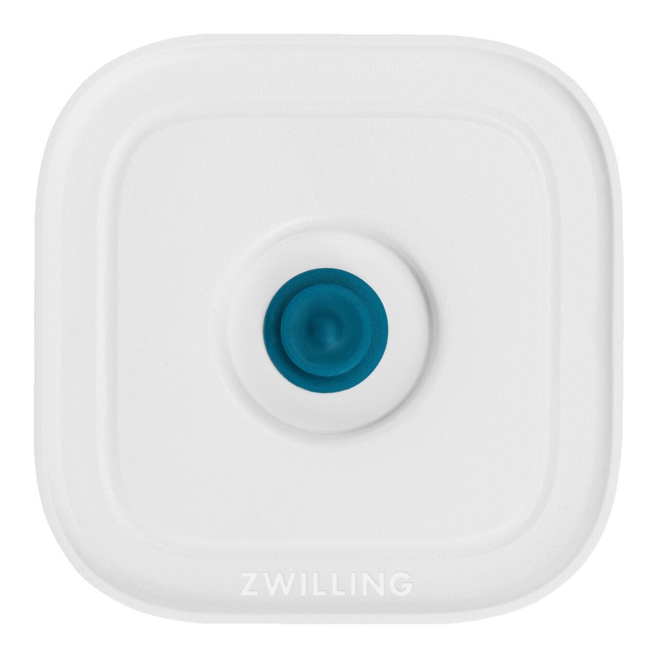 ZWILLING Fresh&Save CUBE Saklama Kabı 2L 21 cm Şeffaf-Akdeniz Mavisi