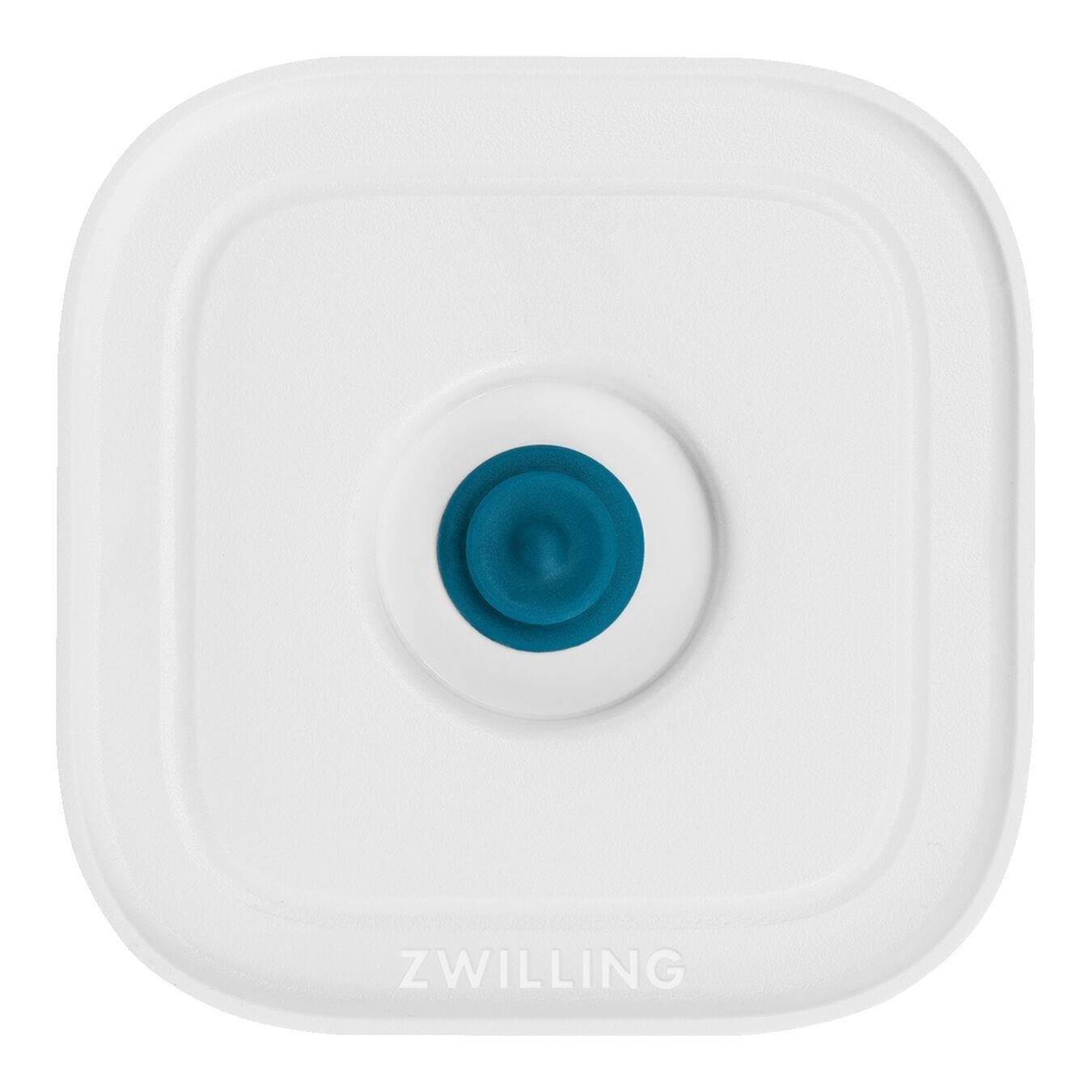ZWILLING Fresh&Save CUBE Saklama Kabı 2L 21 cm Şeffaf-Akdeniz Mavisi