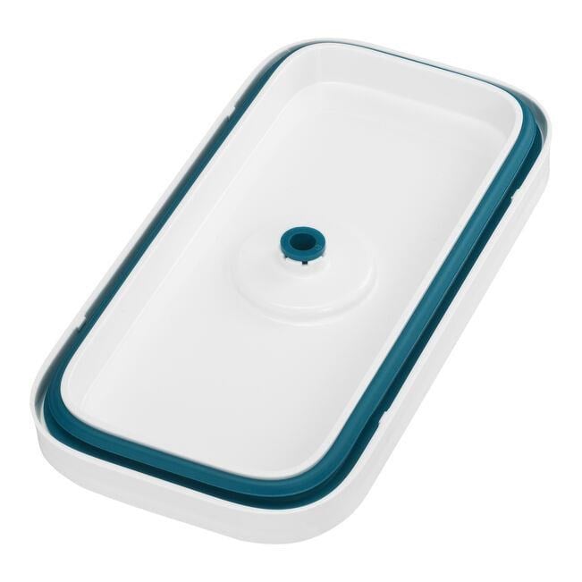 ZWILLING Fresh&Save CUBE Saklama Kabı 3M 21cm Şeffaf-Akdeniz Mavisi