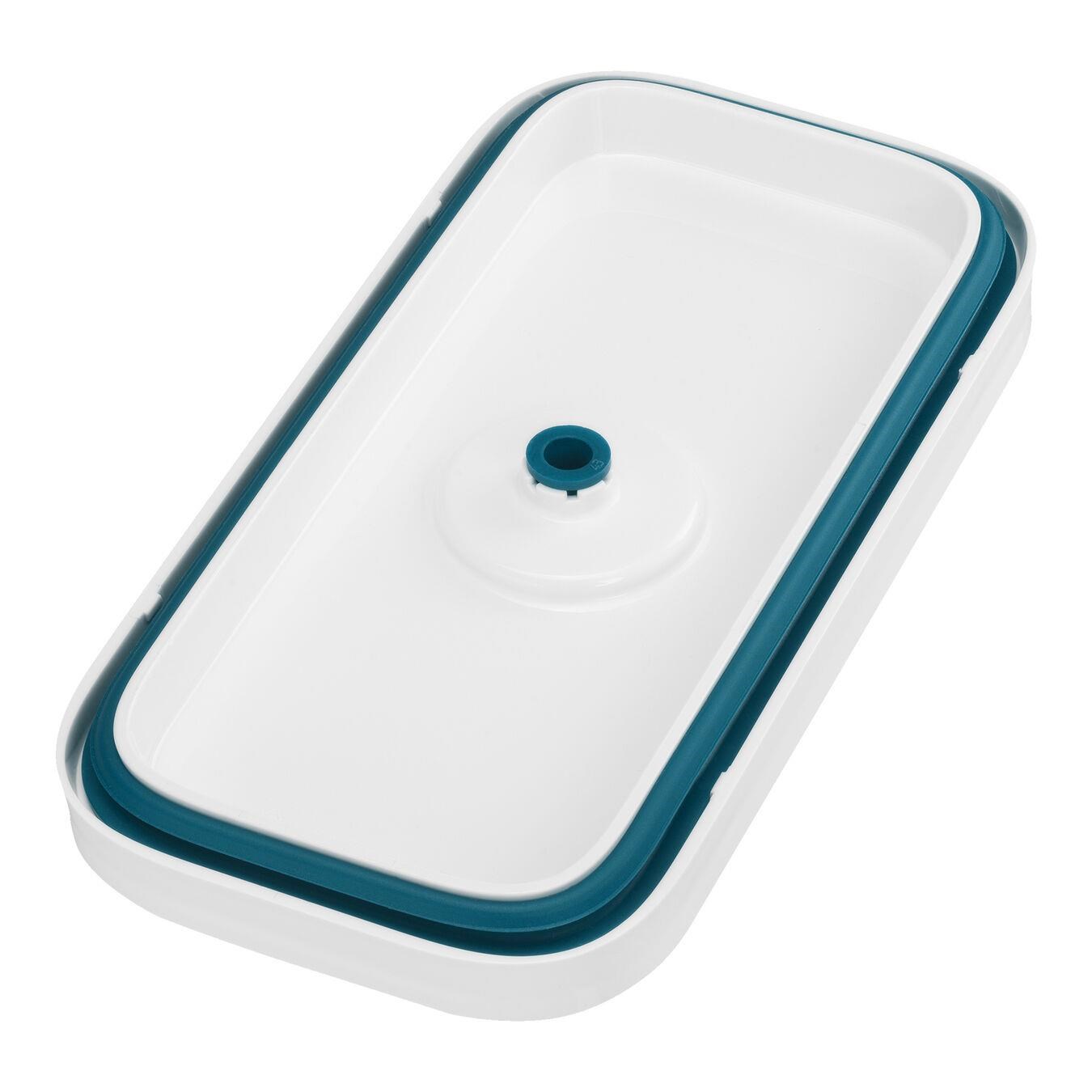 Zwilling Fresh&Save CUBE Saklama Kabı M 21cm Şeffaf-Akdeniz Mavisi