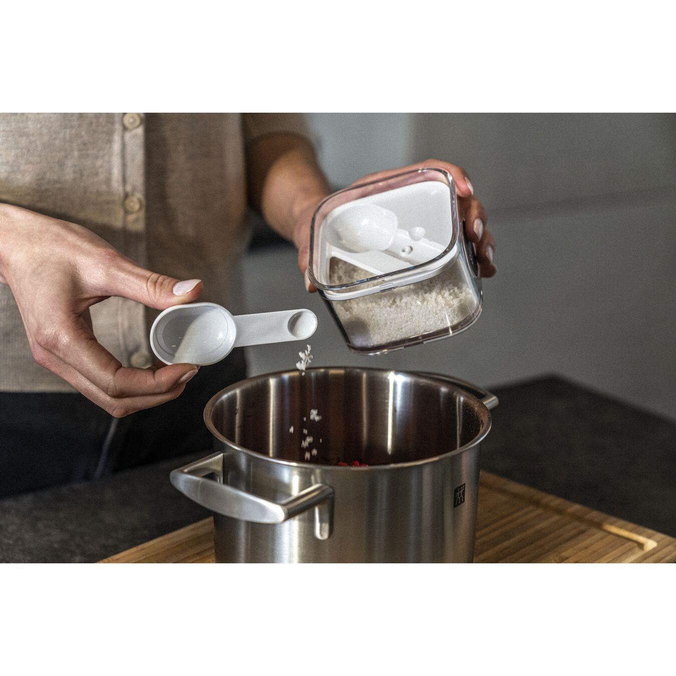 Zwilling Fresh&Save CUBE Saklama Kabı S Şeffaf-Beyaz - 1025079