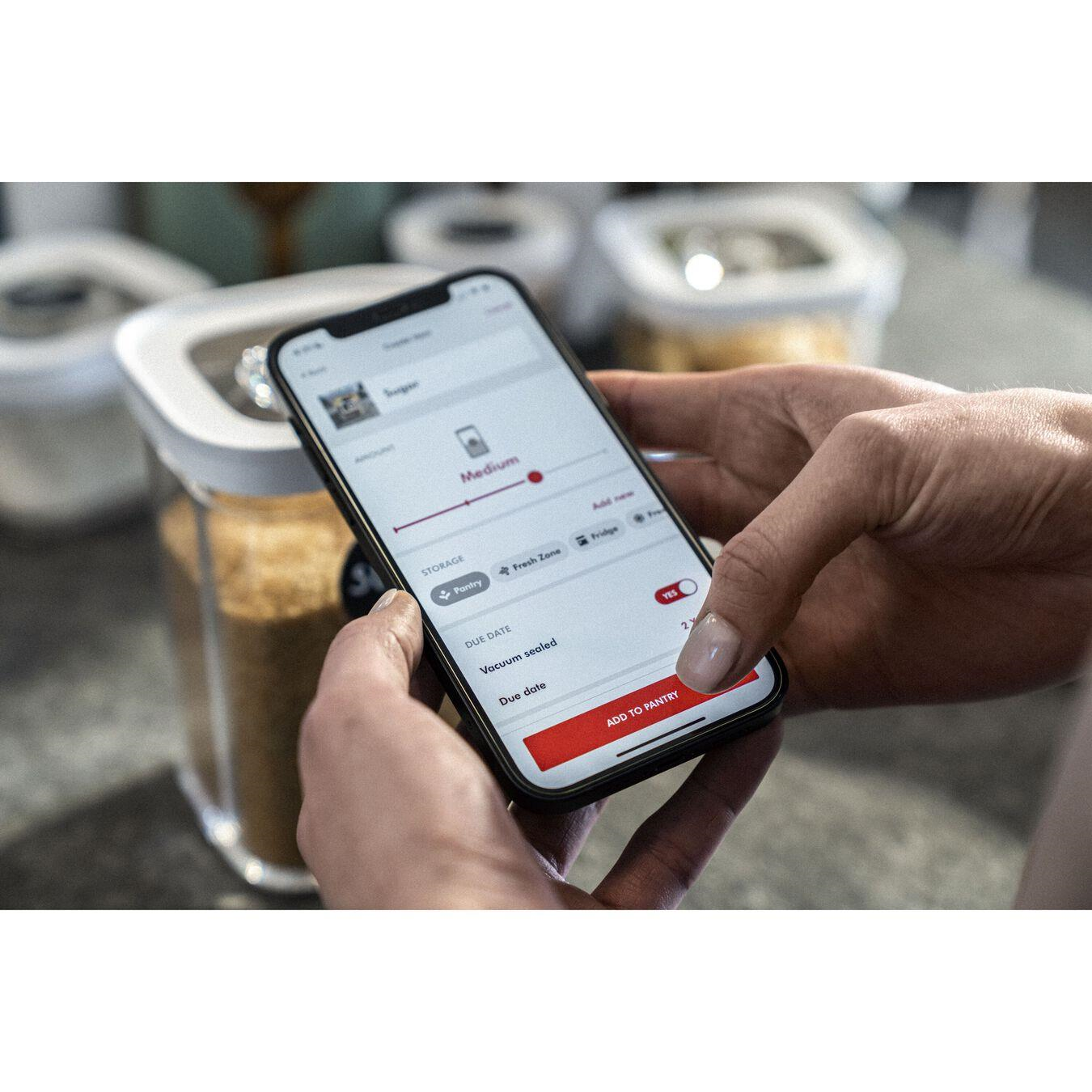 Zwilling Fresh&Save CUBE Saklama Kabı S Şeffaf-Beyaz - 1025079