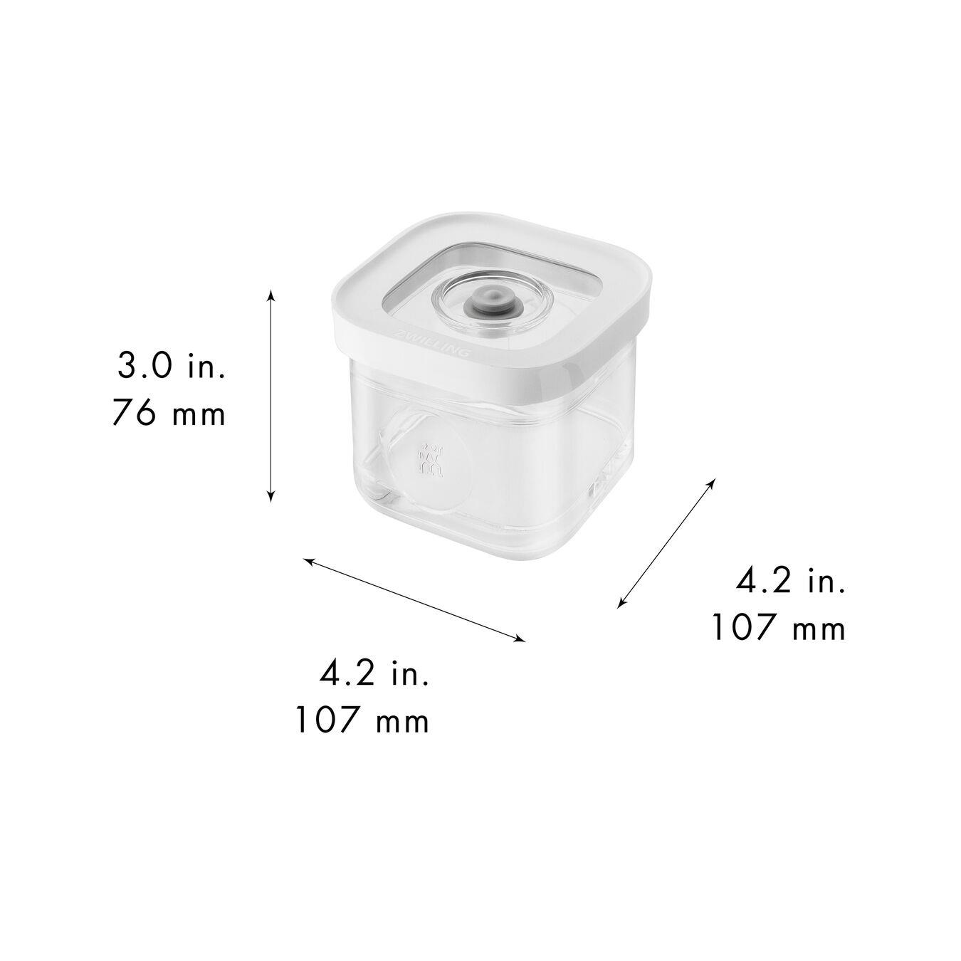 Zwilling Fresh&Save CUBE Saklama Kabı S Şeffaf-Beyaz - 1025079