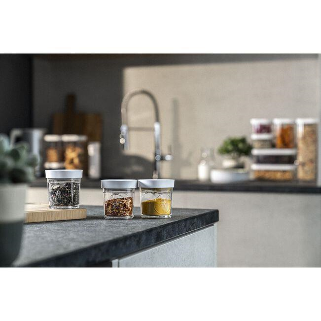 Zwilling Fresh&Save CUBE Set XS 3-Parça Şeffaf-Beyaz - 1025149