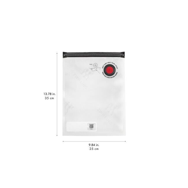 ZWILLING Fresh&Save Vakumlu Poşet Seti S/M/L / 10-Parça - 368000100