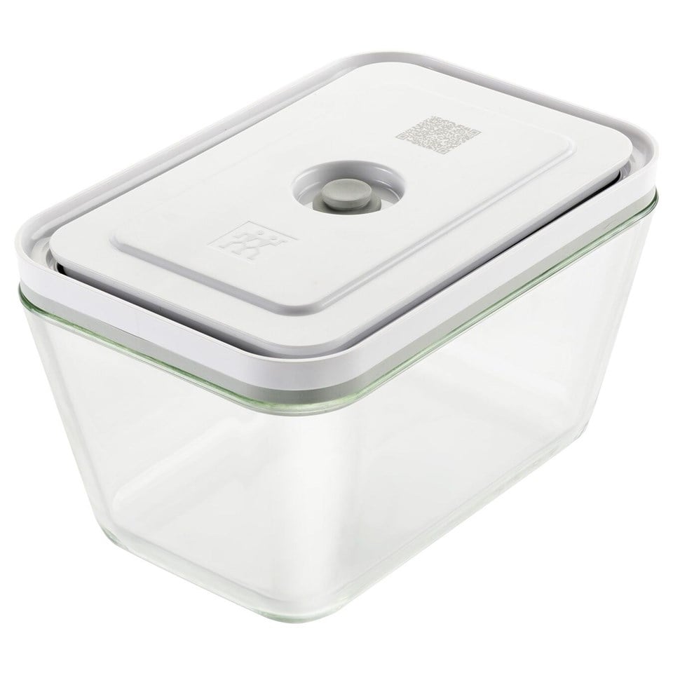 ZWILLING Fresh&Save Vakumlu Saklama Kabı L Borosilikat Cam Gri