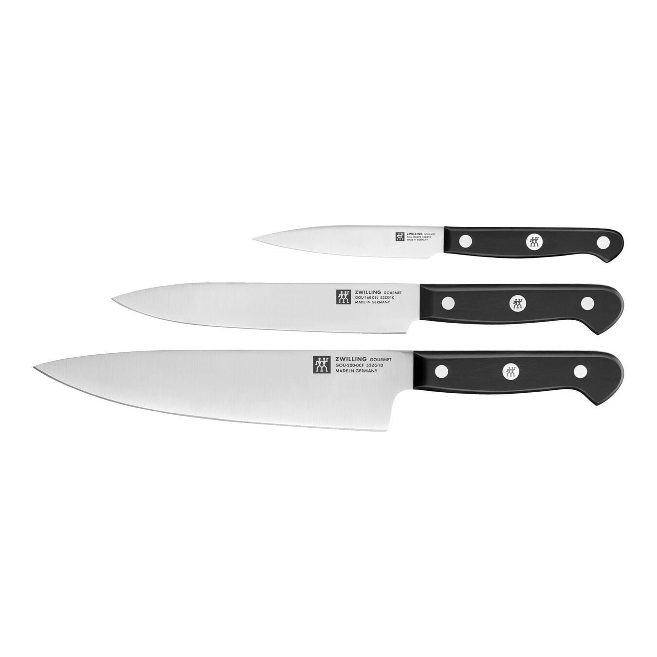 ZWILLING GOURMET Bıçak Seti Özel Formül Çelik 3-Parça