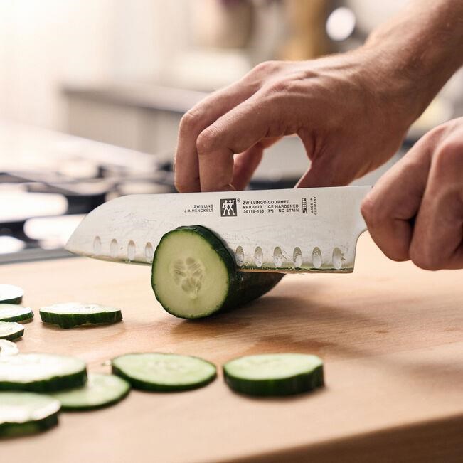 ZWILLING GOURMET Santoku Bıçağı Oluklu Kenar 18cm