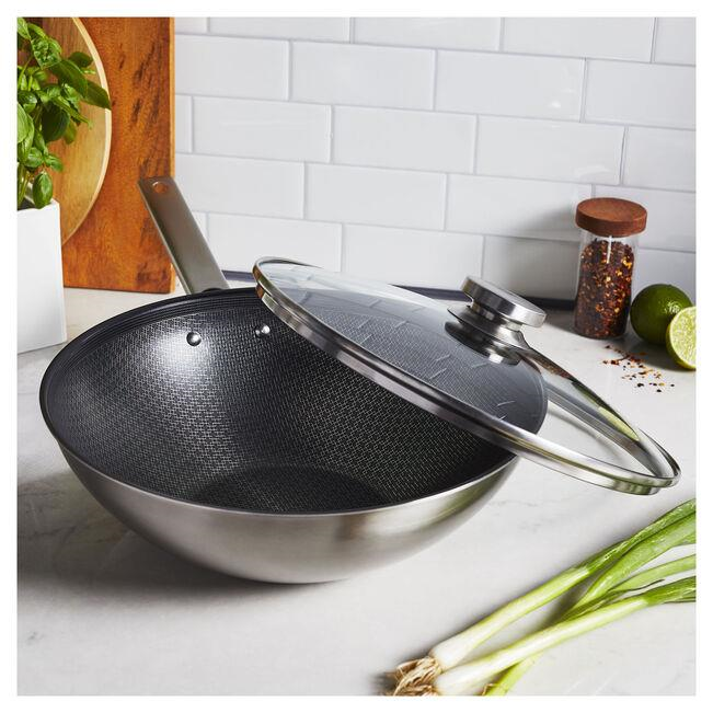 ZWILLING JOY PLUS 30cm Wok Tava 18/10 Paslanmaz Çelik - 669013000