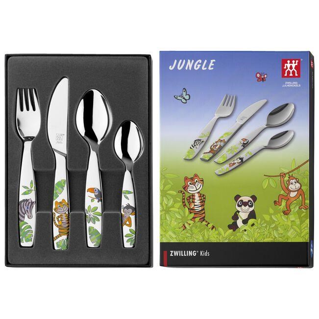 Zwilling Jungle Çocuk Çatal Kaşık Bıçak Seti 4 Parça - 1026662