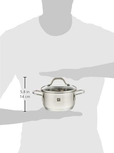 ZWILLING Pico Sığ Tencere 14cm Metalik Gri