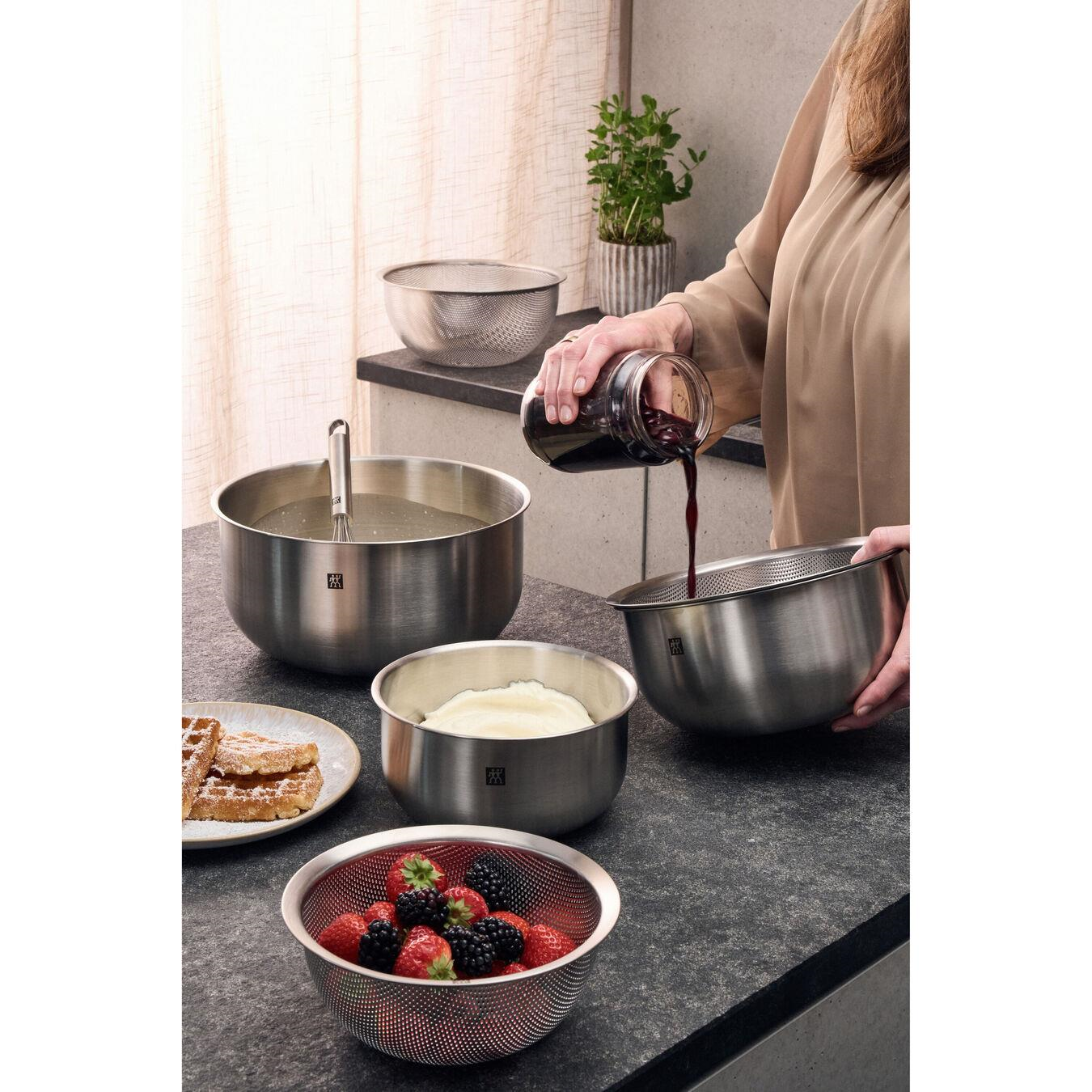 ZWILLING Prep 3-Parça Kase Seti 18/10 Paslanmaz Çelik Metalik Gri - 1030705