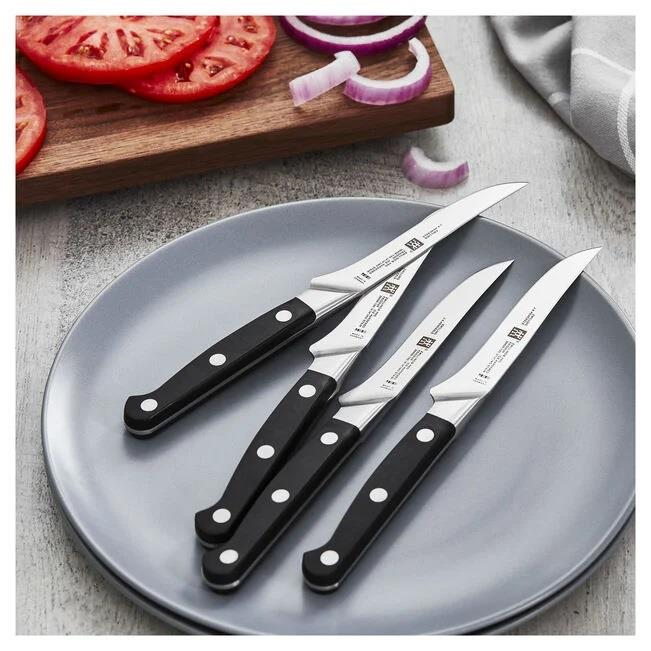 ZWILLING Pro 4-Parça Biftek Bıçağı Seti Özel Formül Çelik - 384300020