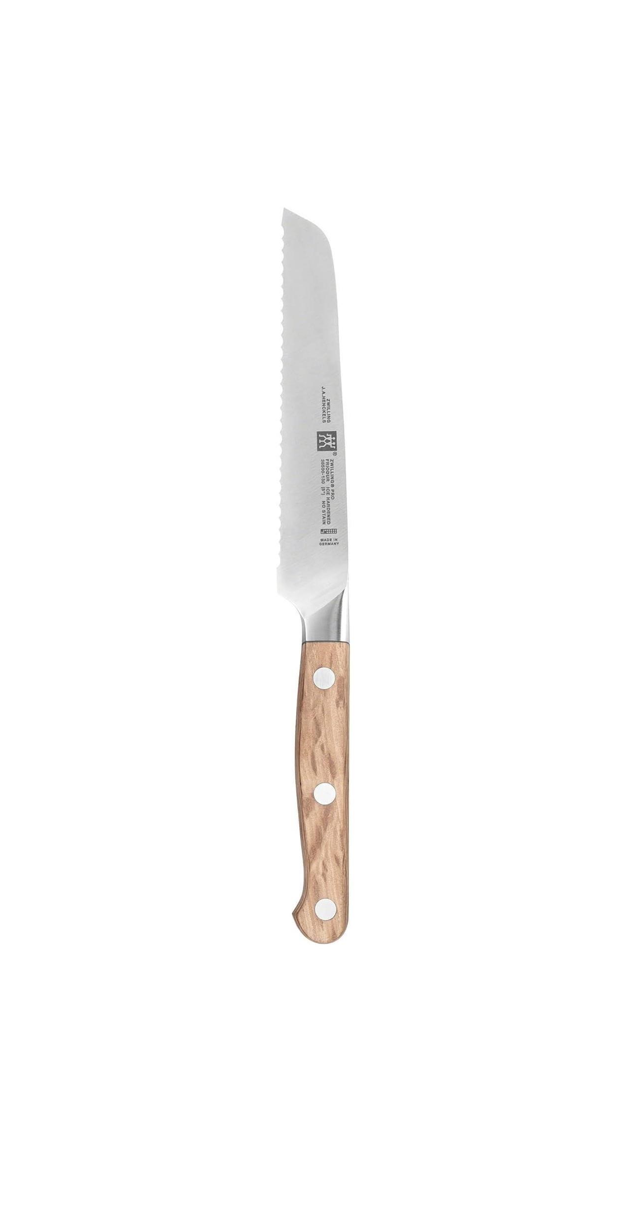 ZWILLING PRO WOOD 13cm Çok Amaçlı Bıçak Dalgalı Kenar - 384601310