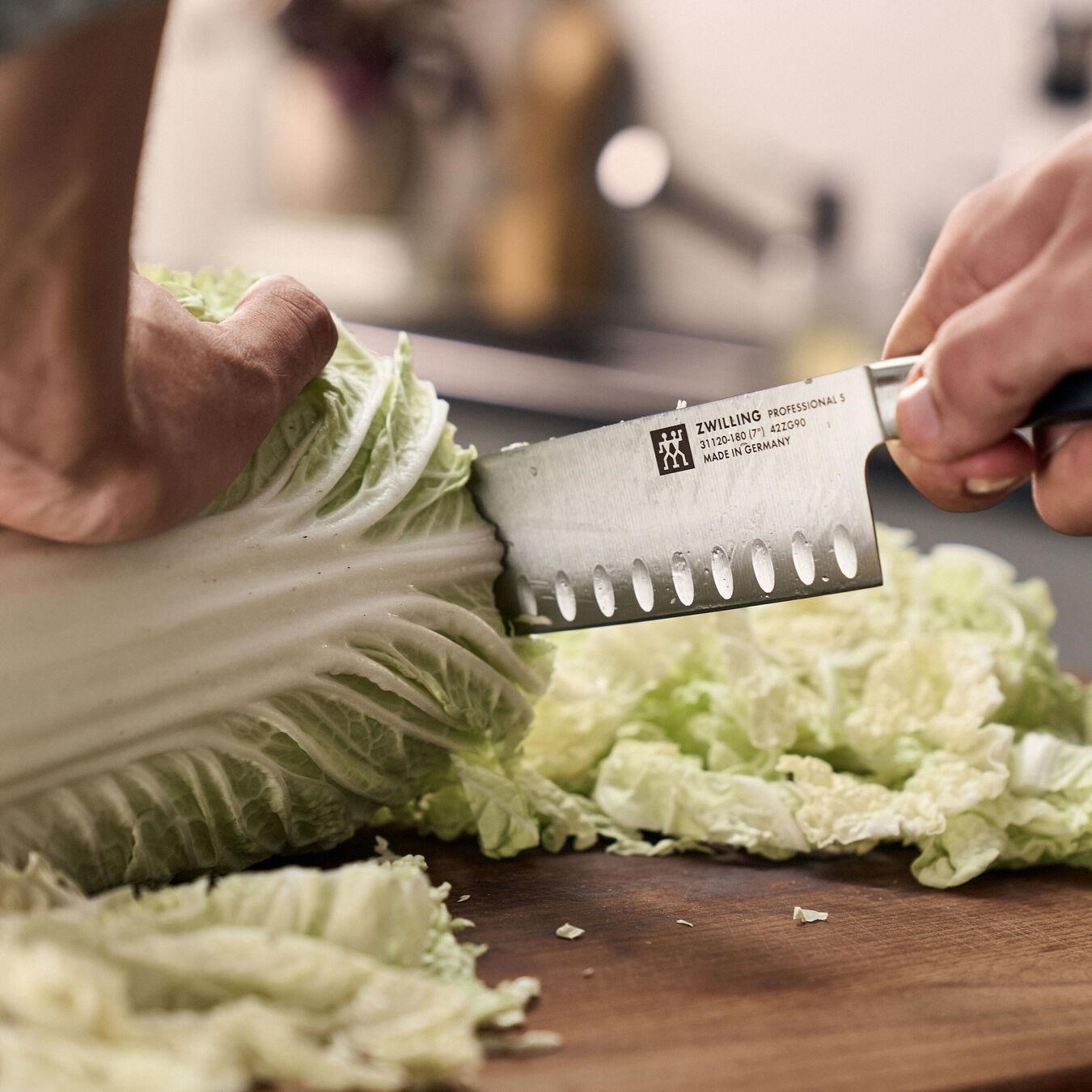 ZWILLING PROFESSIONAL S Santoku Bıçağı Oluklu Kenar 18cm