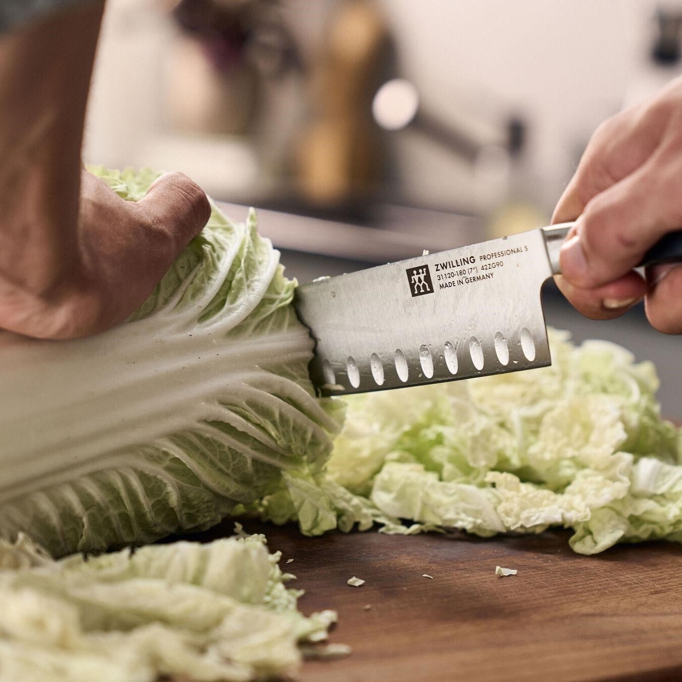 ZWILLING PROFESSIONAL S Santoku Bıçağı Oluklu Kenar 18cm