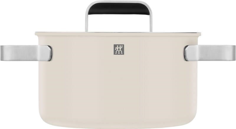 ZWILLING Pure 3-Parça Fildişi Tencere ve Tava Seti 18/10 Paslanmaz Çelik - 1028807