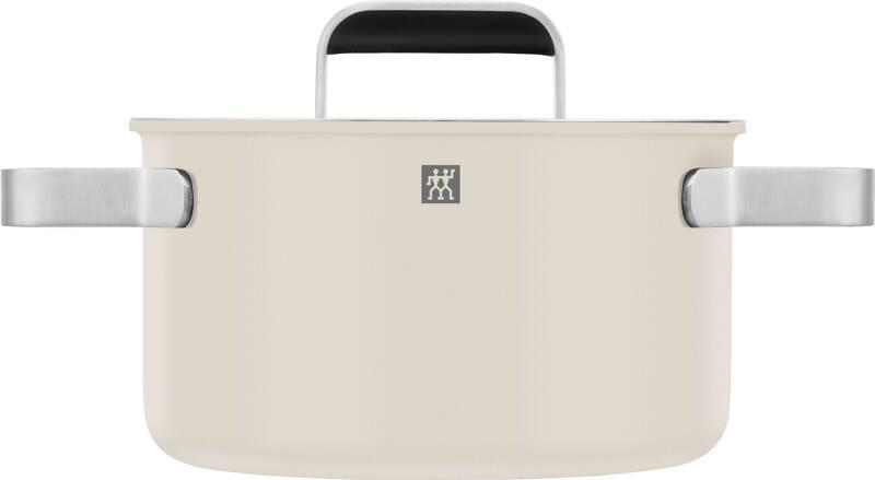 ZWILLING Pure 3-Parça Fildişi Tencere ve Tava Seti 18/10 Paslanmaz Çelik - 1028807