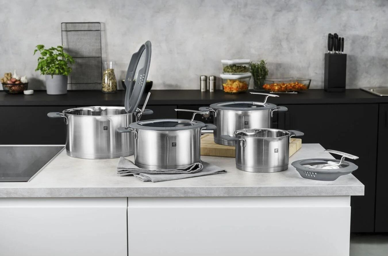 ZWILLING Simplify 5-Parça Paslanmaz Çelik Tencere Seti - 668700050
