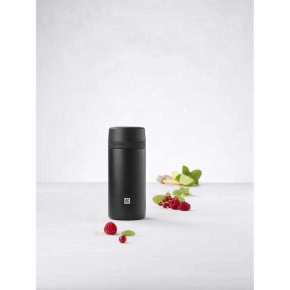 Zwilling Süzgeçli Termos 420 ML Siyah