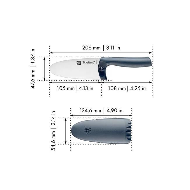 Zwilling Twinny 10 Cm Paslanmaz Çelik Şef Bıçağı - 365401010