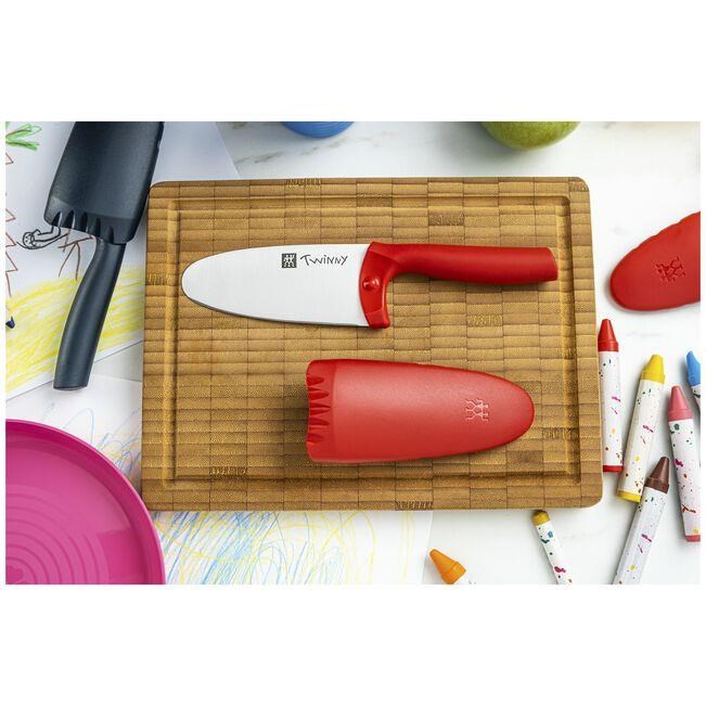 Zwilling Twinny 10Cm Şef Bıçağı Paslanmaz Çelik Kırmızı - 365501010