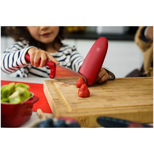 Zwilling Twinny 10Cm Şef Bıçağı Paslanmaz Çelik Kırmızı - 365501010