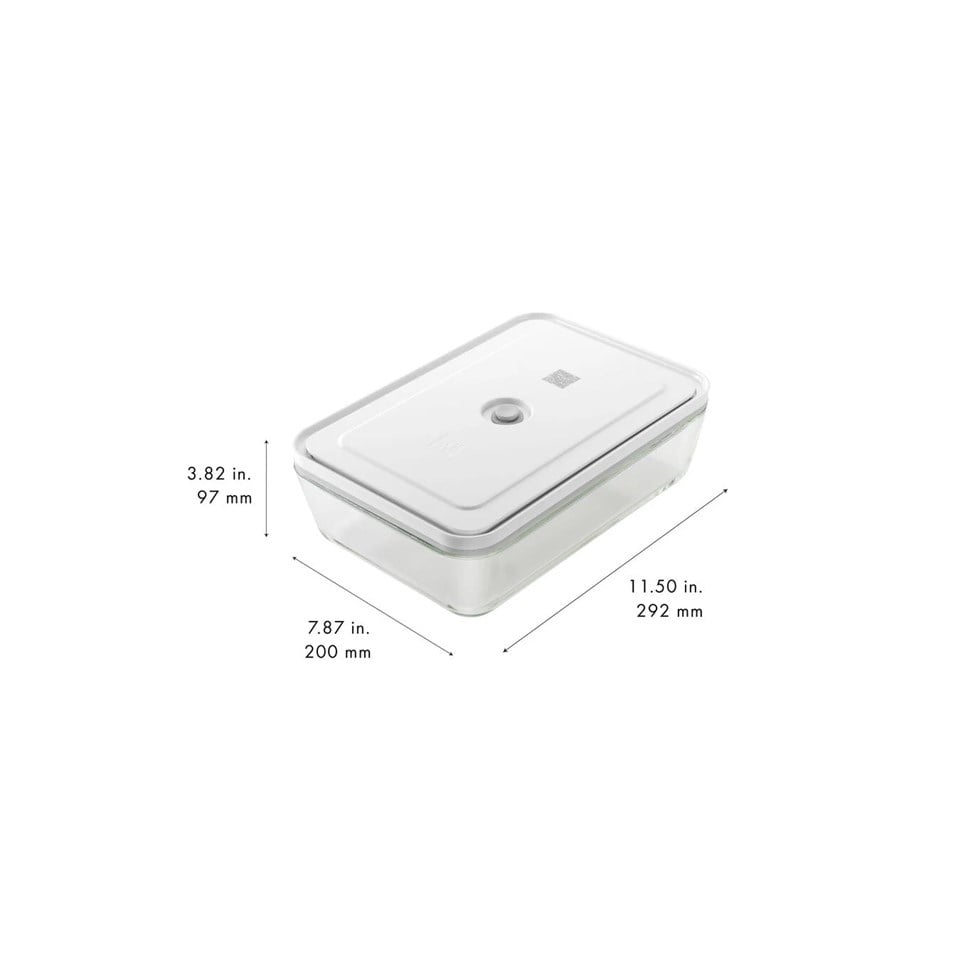 Zwilling Vakumlu Fırın Kabı Cam Dikdörtgen - 368030000