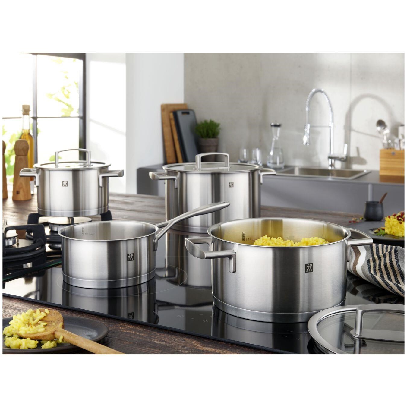 Zwilling Vitality 20cm Sığ Tencere Metalik Gri 18/10 Paslanmaz Çelik - 664622000
