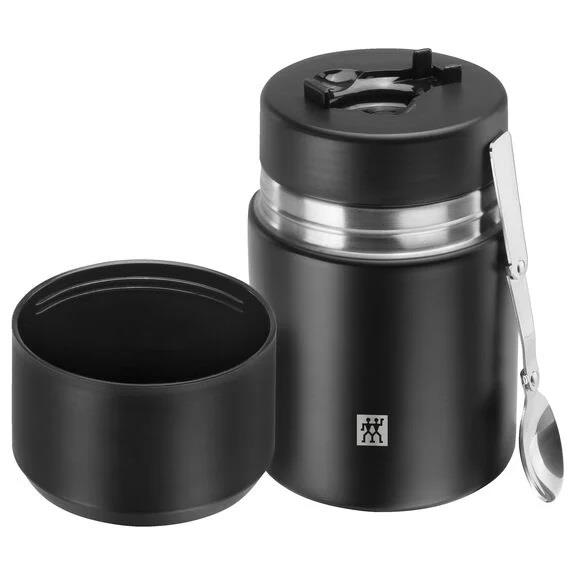 ZWILLING Yiyecek termosu, siyah | Paslanmaz çelik | 700 ml