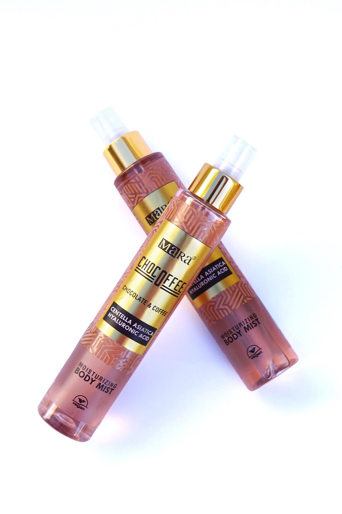 Mara Chocoffee Centella Asiatica ve Hyalüronik Asit İçeren Vücut Spreyi 150 ml