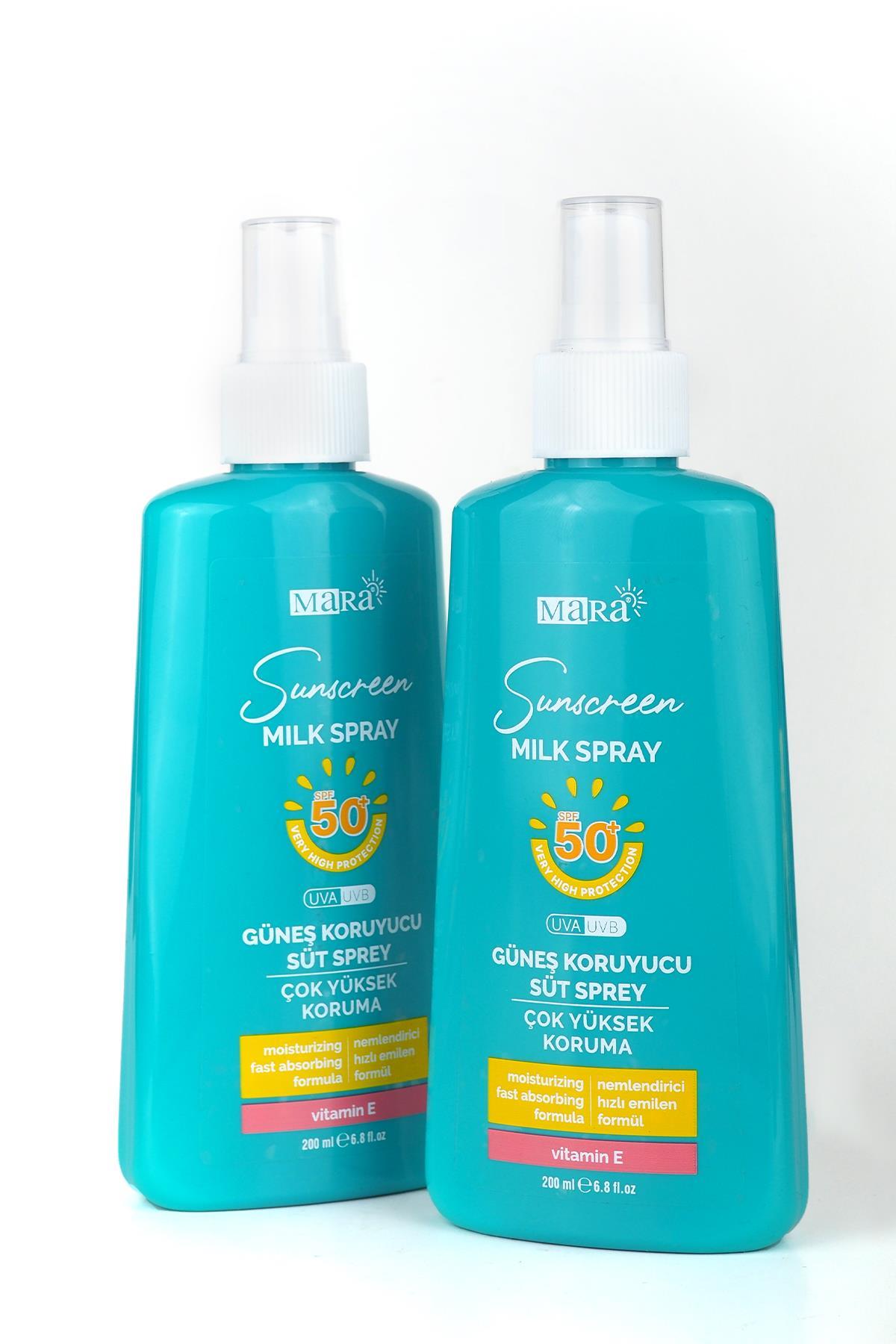 Mara Çok Yüksek Koruma Güneş Koruyucu Süt Sprey SPF 50+ 200 ml