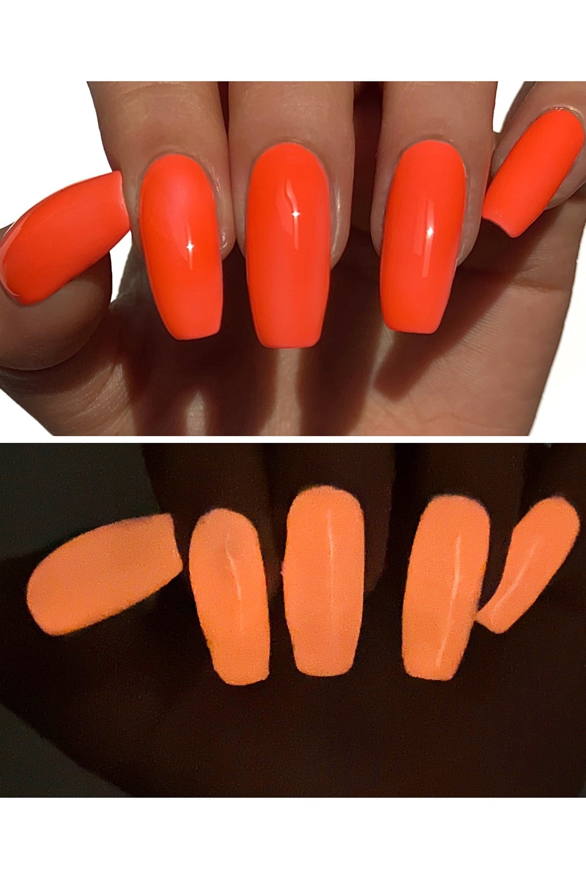 Mara Dark Glow Karanlıkta Parlayan Oje Orange