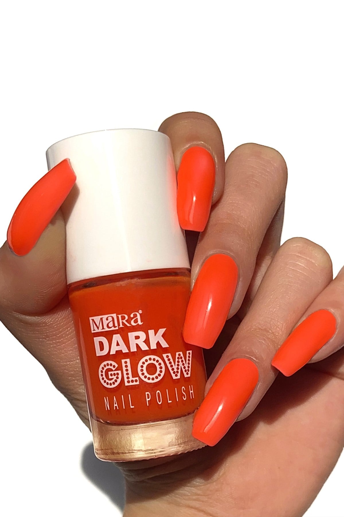 Mara Dark Glow Karanlıkta Parlayan Oje Orange