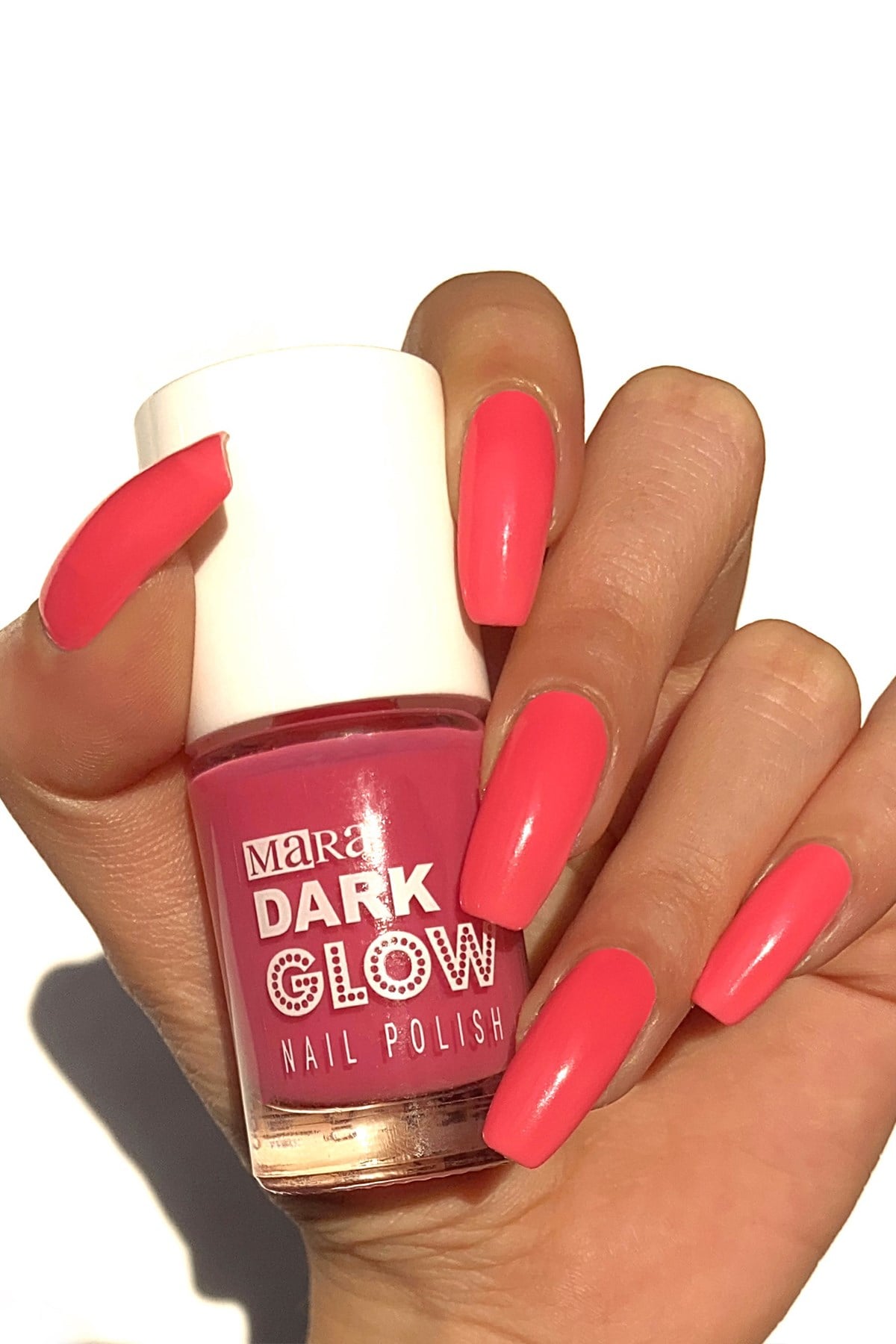 Mara Dark Glow Karanlıkta Parlayan Oje Pink