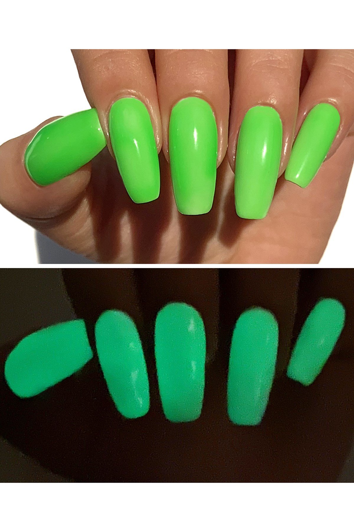 Mara Dark Glow Karanlıkta Parlayan Oje Green