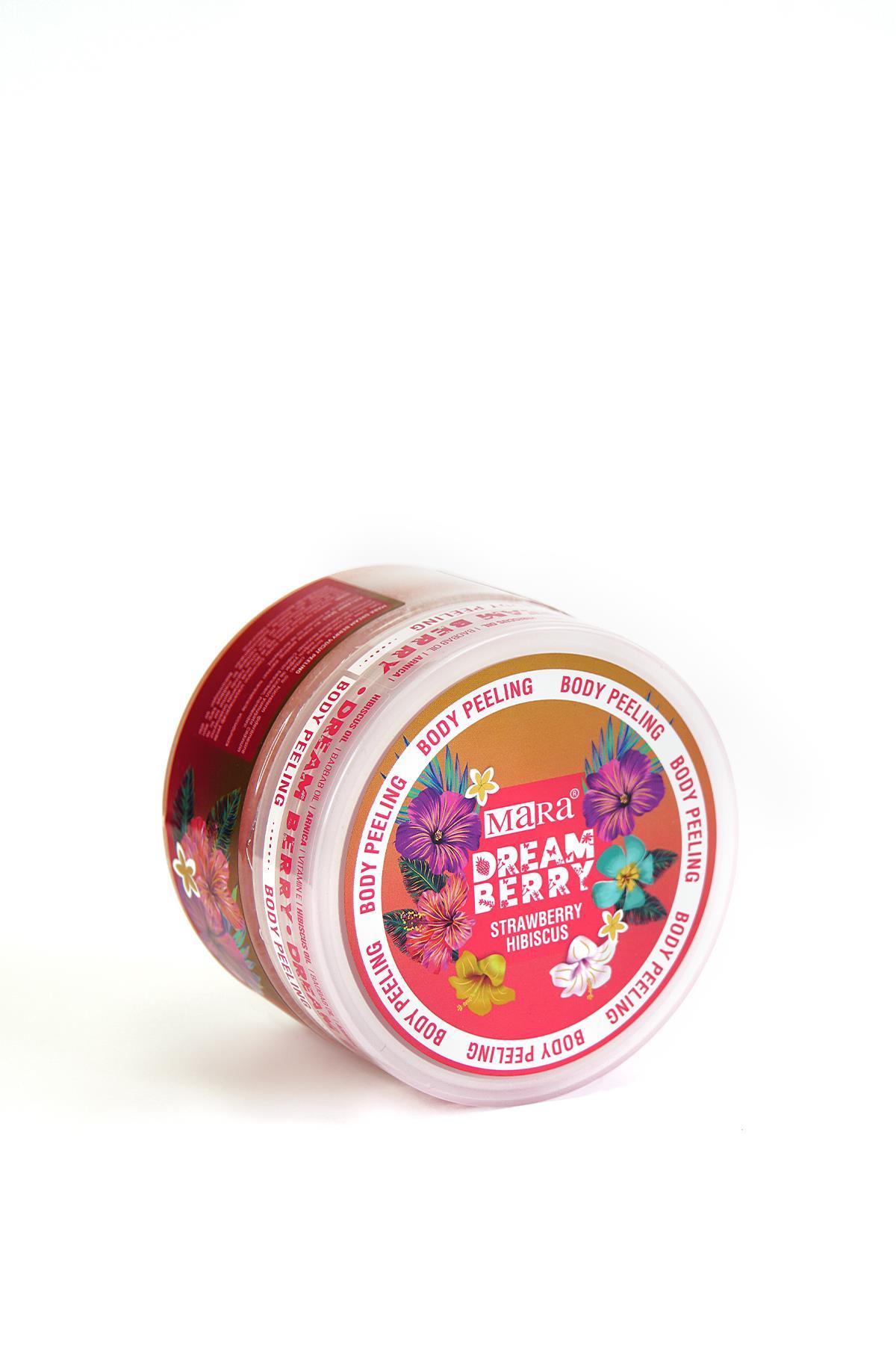 Mara Dreamberry Değerli Yağlar İçeren Çilek Vücut Peeling 300gr