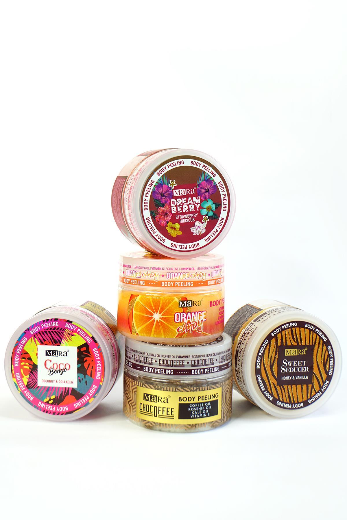Mara Dreamberry Değerli Yağlar İçeren Çilek Vücut Peeling 300gr