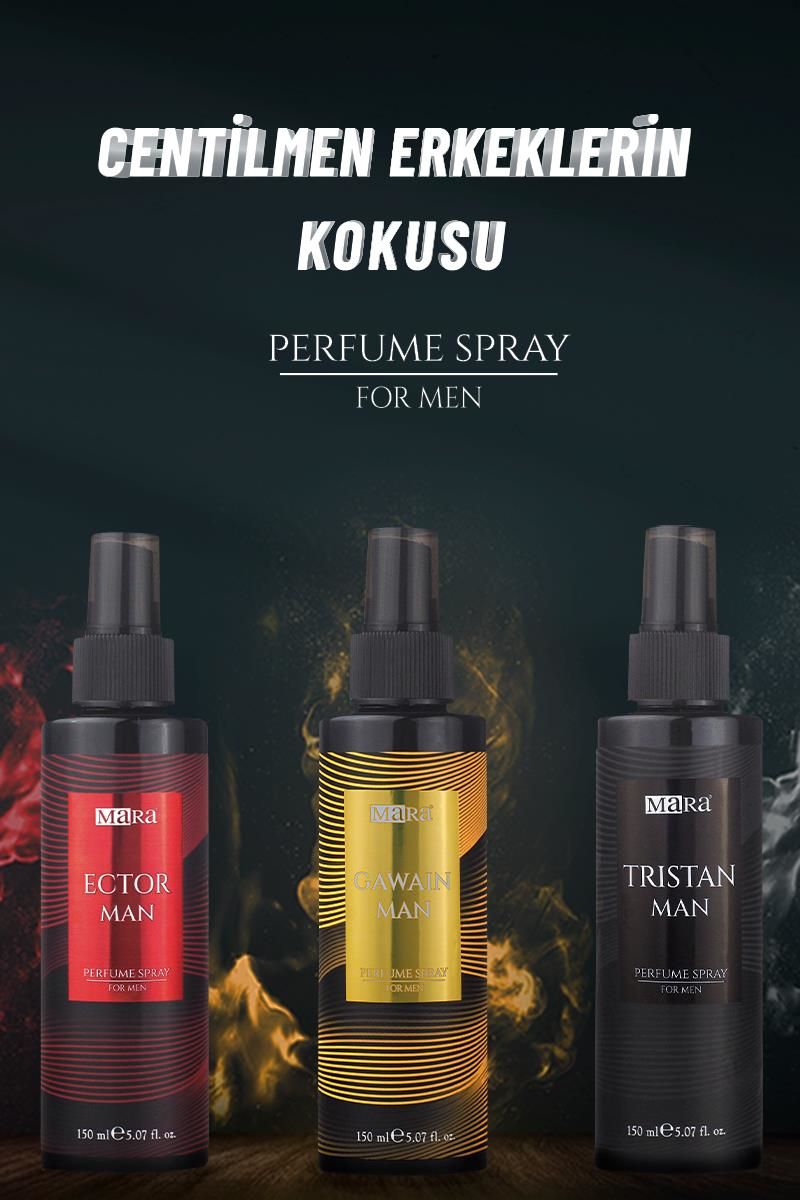 Mara Erkek Parfüm Sprey 3'lü Set