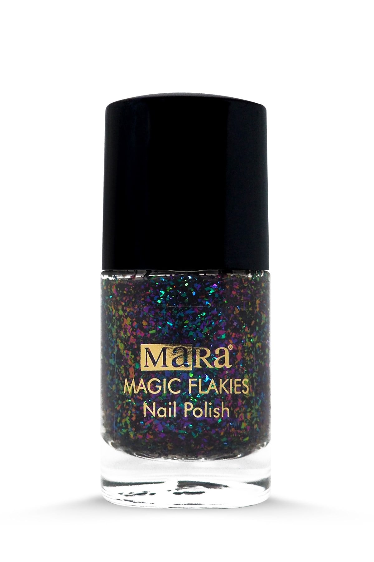 Mara Flakies Nail Polish Oje Blue - Pink - Purple