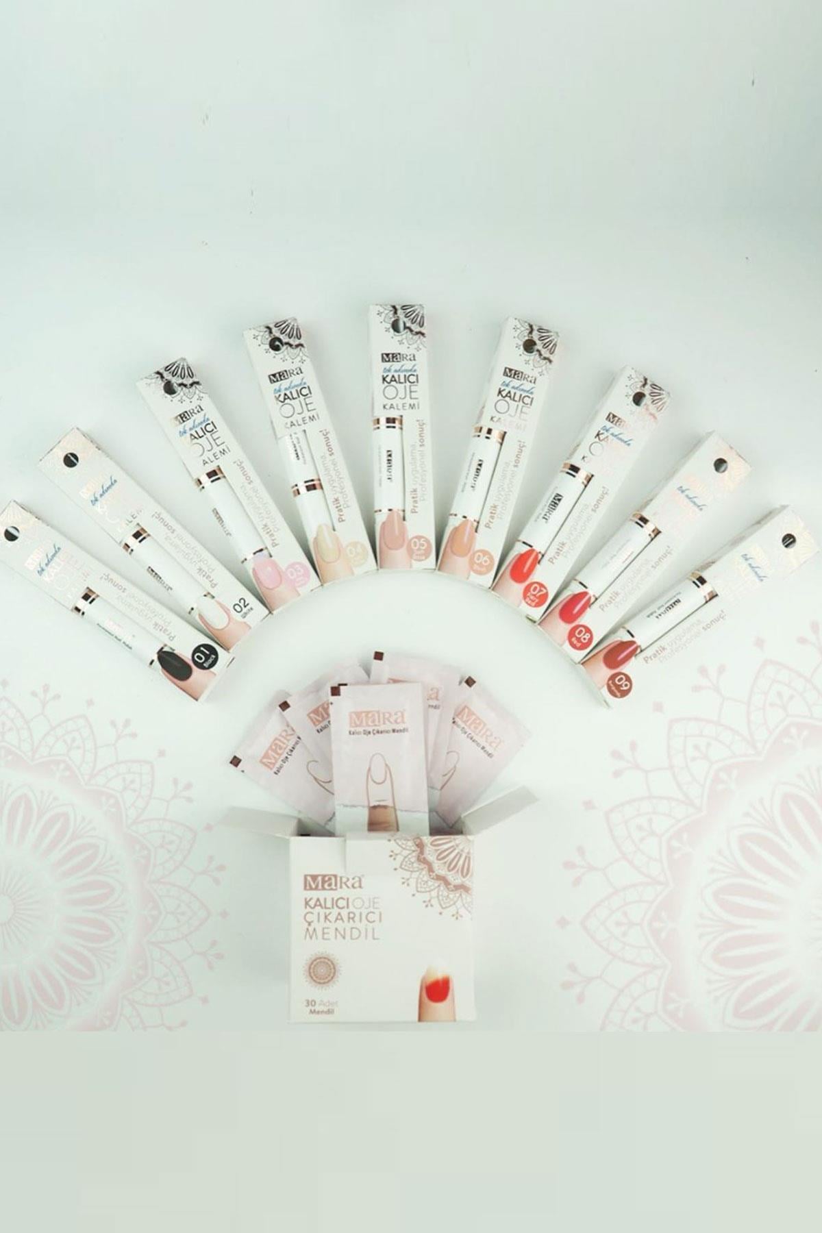 Mara Kalıcı Oje Kalemi 02 White