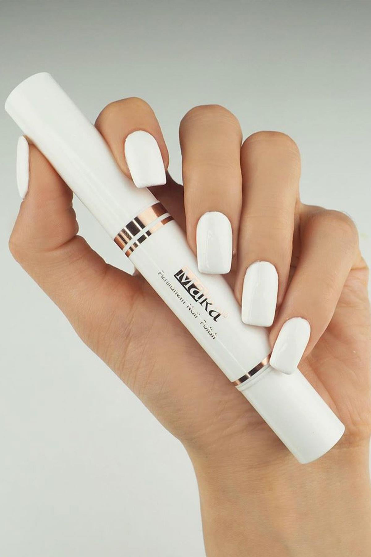 Mara Kalıcı Oje Kalemi 02 White