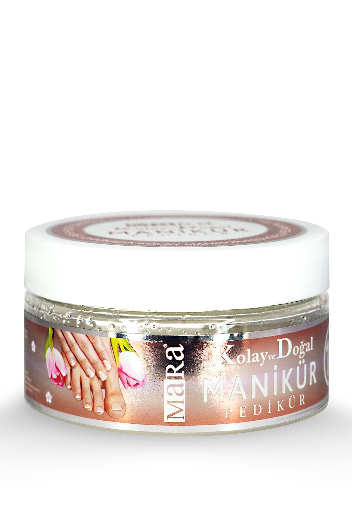 Mara Kalıcı Oje Seti 01 Black + Manikür Peeling Hediye