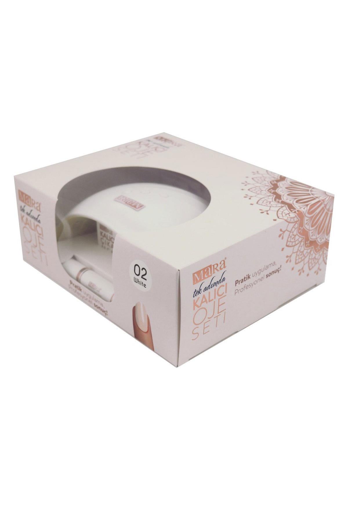 Mara Kalıcı Oje Seti 02 White