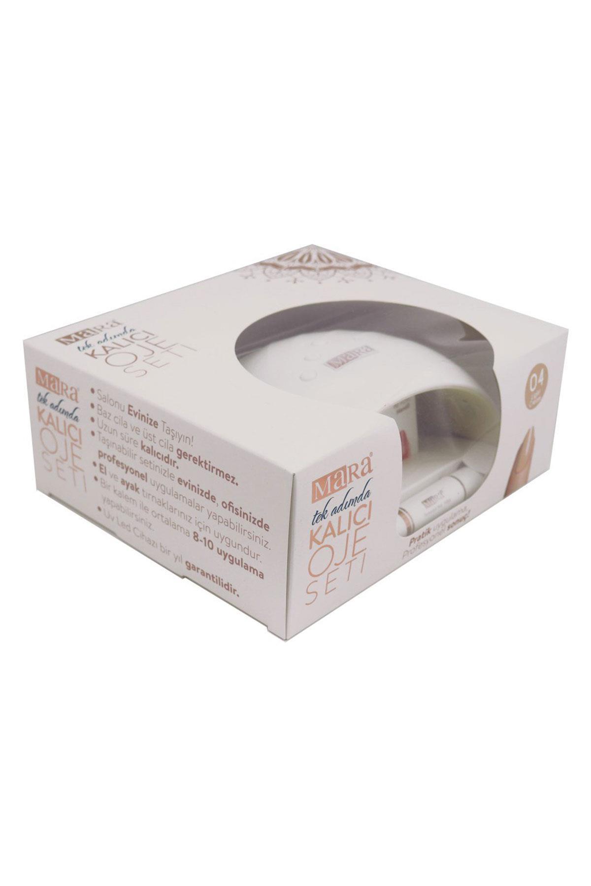 Mara Kalıcı Oje Seti 04 Light Cream