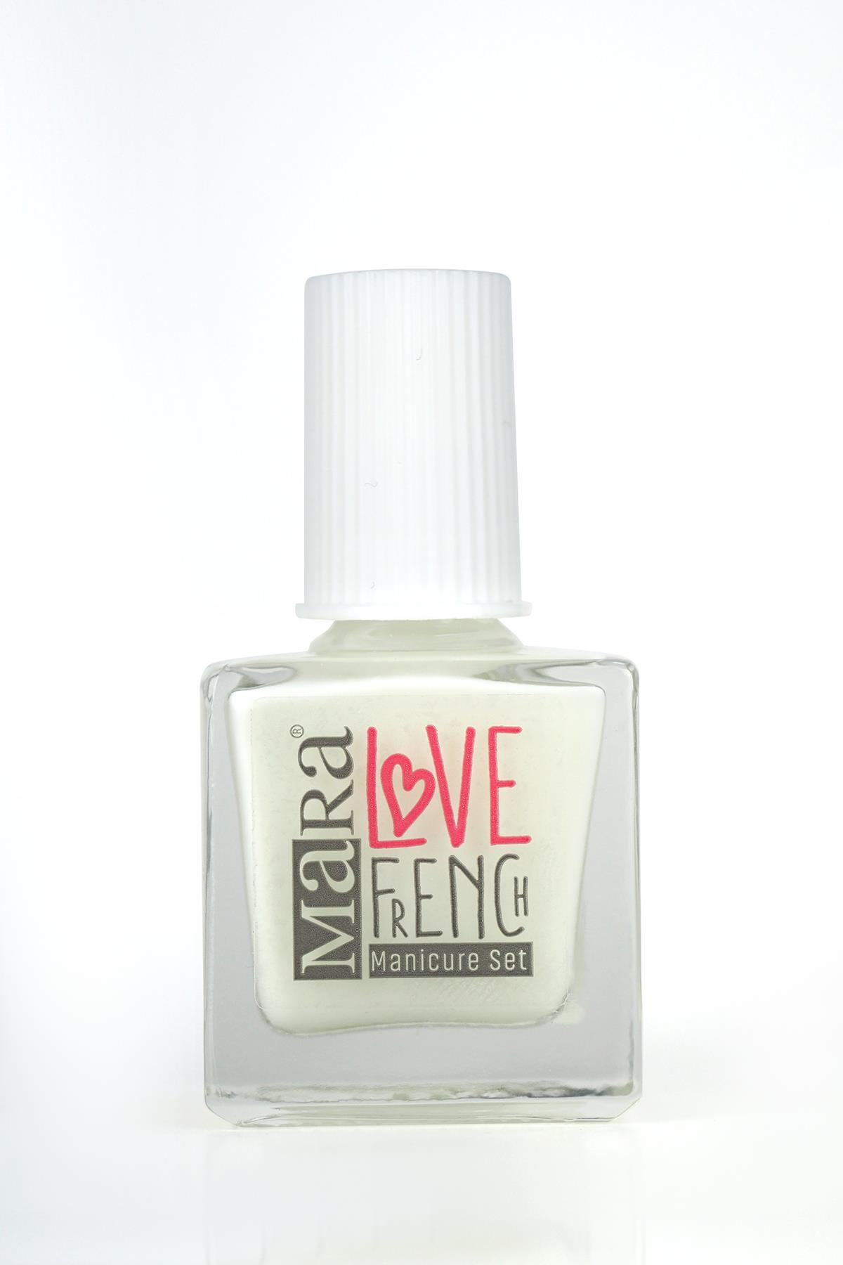 Mara Love French Manicure Set Beyaz