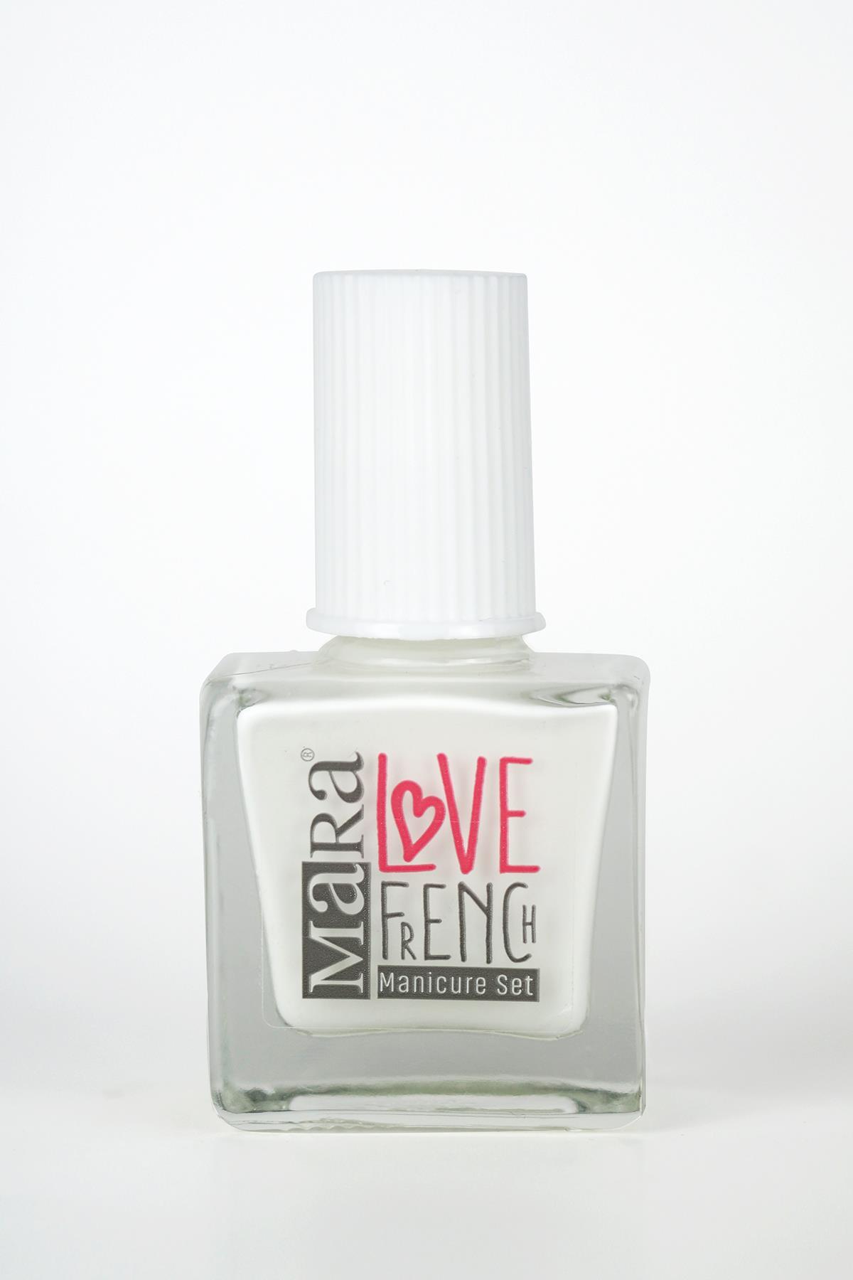 Mara Love French Manicure Set Beyaz